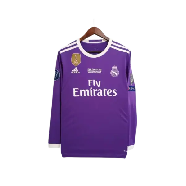 Camiseta Retro Real Madrid 2016/17 Segunda equipación
