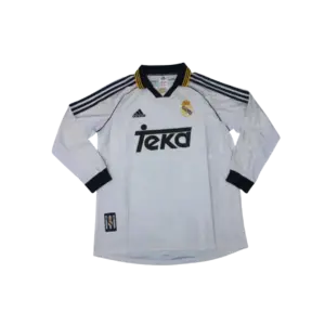 Camiseta Retro Real Madrid Manga Larga 1998/99