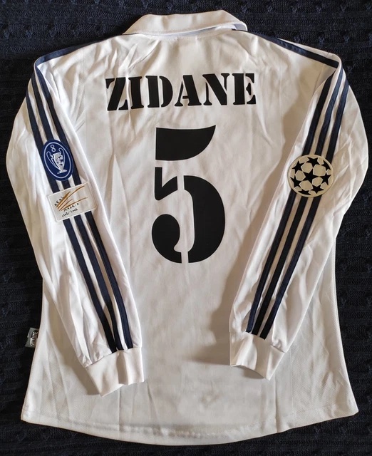 Camiseta Retro Real Madrid Manga Larga 2002 UCL Final - Imagen 3