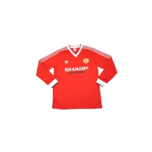 Camiseta Retro Manchester United  1982/83 Manga Larga