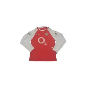 Camiseta Retro Arsenal Football Club 2003/04 Manga Larga