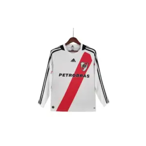 Camiseta Retro Club Atlético River Plate 2009/10 Manga Larga