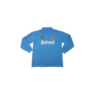 Camiseta Retro SSC Napoli 1987/88 Manga Larga