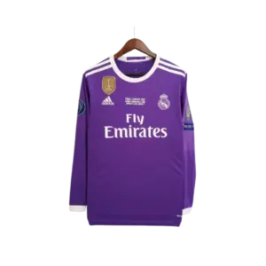 Camiseta Retro Real Madrid 2016/17 Segunda equipación