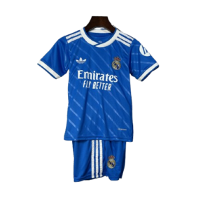 Conjunto Niño Real Madrid Club de Fútbol 2025/26 | Visitante