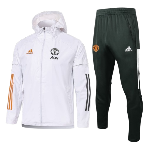 Chándal con Cortavientos Manchester United | White Urban Chándal con Cortavientos Manchester United | White Urban