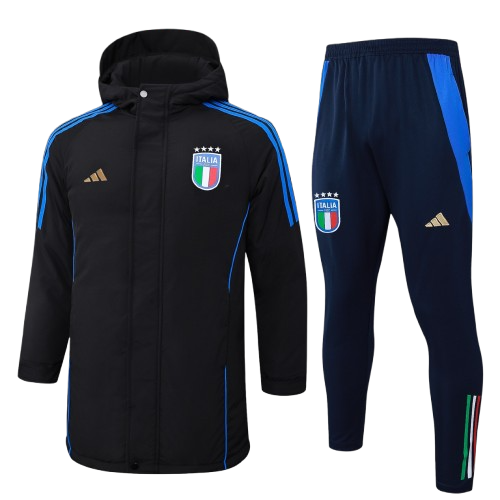 Chándal con Chaquetón Italia | Negro Chándal con Chaquetón Italia | Negro