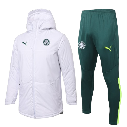 Chándal con Chaquetón Palmeiras | Blanco Chándal con Chaquetón Palmeiras | Blanco