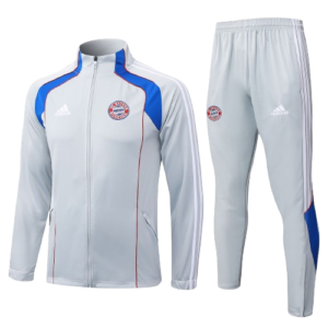 Chándal Bayern Munich | Cremallera Completa Blanco