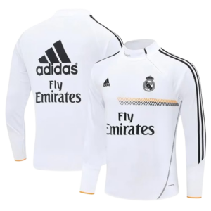 Chaqueta Retro Real Madrid | Fly Emirates Blanca