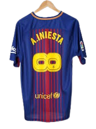 Camiseta Retro FC Barcelona ESPECIAL INIESTA 2017/18