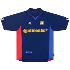 Camiseta Retro Olympique de Lyon 2001/02